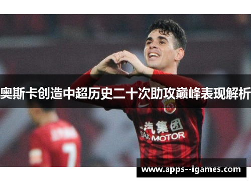 奥斯卡创造中超历史二十次助攻巅峰表现解析